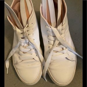 Minna Parikka rabbit ear sneakers in white